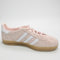 Odd sizes - Womens adidas Gazelle Indoor Sandy Pink White Gum Uk Sizes Right 6/Left 5