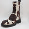 Womens Miista Yolanda Boots Cow Print Uk Size 6