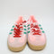 adidas Gazelle Indoor Trainers Court Green Glow Pink Gum Uk Size 4