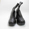 Odd Sizes - Womens Office Axe Platform Heeled Sock Boots Black - UK Sizes Right 6/Left 8