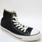 Odd Sizes - Converse All Star Hi Trainers Black Canvas - UK Sizes Right 8/Left 7