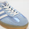 adidas Azelle Indoor Trainers Bliss Blue White Metallic Uk Size 6