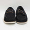 Mens Office Captain Suede Boat Shoe Dark Navy Suede