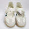 adidas Samba Jane Ballet Trainers Offwhite Collegiate Green Gold Metallic