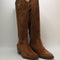 Womens Office Kezia Heeled Western Knee Boots Tan Suede Uk Size 5