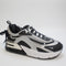 Odd Sizes -  Nike Air Max Furyosa Metallic Silver Black White Sail White White - UK Sizes Right 5/Left 4