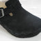 Mens Birkenstock Boston Clogs Suede Black Uk Size 8