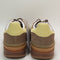 Odd Sizes -  adidas Gazelle Bold W Trainers Earth Strata Powder Yellow White - UK Sizes Right 4.5 Left 3.5