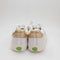 Cariuma Salvas Premium Leather Trainers White Ice Metallic Gold Uk Size 6