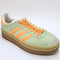 adidas Gazelle Bold W Semi Green Screaming Orange Gum Uk Size 6