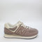 New Balance 574 Trainers Rust Sea Salt Brown UK Size 6