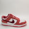 Nike Dunk Low White Teram Red Dragon Red Uk Size 6