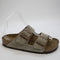 Womens Birkenstock Arizona Two Strap Suede Taupe Uk Size 5