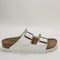 Womens Birkenstock Arizona Two Strap White Birko Uk Size 5