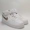 Odd Sizes -  Nike Air Force 1 Mid White Sanddrift Black - UK Sizes Right 7/Left 6