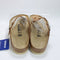 Womens BIRKENSTOCK Gizeh Toe Thong Footbed Sandals Cognac Braided