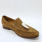 Mens Office Concept Tassel Suede Smart Loafers Tan Suede Uk Size 7