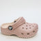 Odd Sizes - Kids Crocs Classic Clog T Quarta Glitter - UK Sizes Right 6infant /Left 7infant