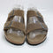 Womens Birkenstock Arizona Two Strap Sandals Dark Tea Tfb Uk Size 7