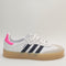 adidas Sambae Trainers White Night Indigo Pink Gum Uk Size 5