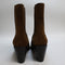 Womens Office Antonia Toecap Leather Western Chelsea Boots Chestnut Suede Uk Size 8