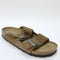 Womens Birkenstock Arizona Two Strap Sandals Dark Tea Tfb Uk Size 5