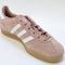 Womens Adidas Gazelle Indoor Trainers Warm Clay White Gum Uk Size 5