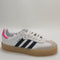 adidas Sambae Trainers White Night Indigo Pink Gum Uk Size 4