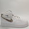 Odd Sizes -  Nike Air Force 1 Mid White Sanddrift Black - UK Sizes Right 7/Left 6
