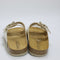 Womens Office Seville Double Buckle Sandals Gold