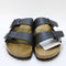 Womens Birkenstock Arizona Two Strap Black Birko Flor Uk Size 5