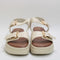 Womens Office Sage Buckle Detail Platform Sandals Off White