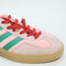 adidas Gazelle Indoor Trainers Court Green Glow Pink Gum Uk Size 4
