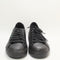 Odd Sizes - Kids Kickers Tovni Lacer Youth Black Leather - UK Sizes Right 6/Left 5