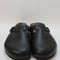 Mens Birkenstock Boston Clog Black Leather Uk Size 9.5