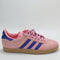 Womens Adidas Gazelle Trainers Semi Pink Spark Lucid Blue Pure Sulfur Uk Size 4