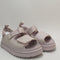 Kids UGG Goldenglow Kids Sandals Bay Fog Uk Size 13 Youth