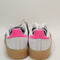 adidas Sambae Trainers White Night Indigo Pink Gum Uk Size 4