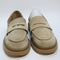 Womens Office Fig Chunky Penny Loafers Taupe Suede Uk Size 4