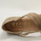 Womens Office Hallie Cross Strap Espadrille Camel Suede Uk Size 4