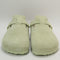 Womens Birkenstock Boston Clogs Faded Lime Uk Size 3.5