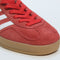 adidas Gazelle Indoor Trainers Better Scarlet Red White Gum Uk Size 5.5