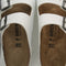 Womens Birkenstock Arizona Two Strap White Birko Uk Size 5
