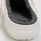 Odd Sizes - Mens Crocs Classic Lined Clogs White Grey - UK Sizes Right 10/Left 9