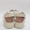 Womens Office Sage Buckle Detail Platform Sandals Off White