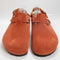Mens BIRKENSTOCK Tokio Clogs M Rust Brown