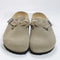 Womens BIRKENSTOCK Boston Clogs Braided Taupe