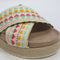 Odd Sizes - Womens Toms Paloma Slide Natural Multi Woven - UK Sizes Right 5/ Left 6