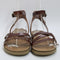 Odd Sizes - Womens Blowfish Malibu Maylie Sandals Whiskey Dyecut - UK Sizes Right 6/Left 5