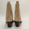 Womens Office Aries Western Chelsea Ankle Boots Beige Suede Uk Size 6